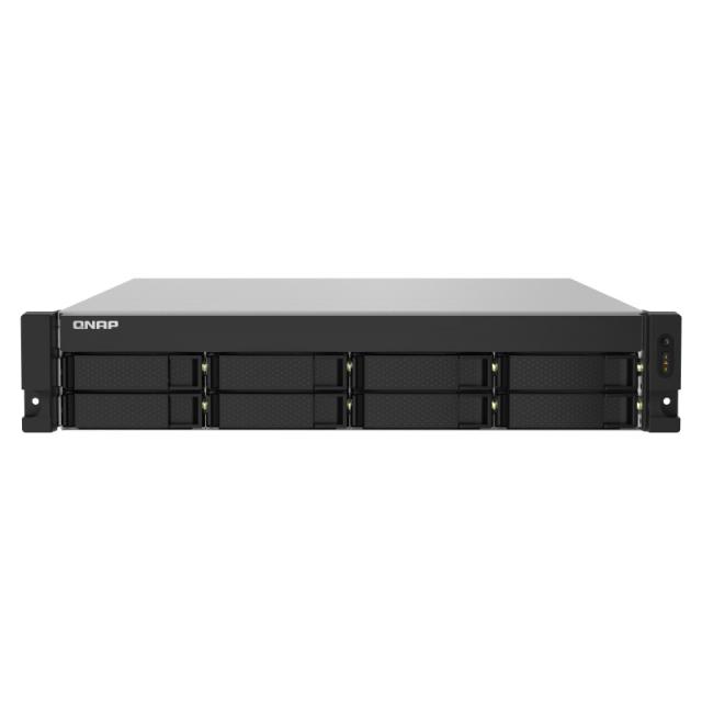 QNAP - TS-832PXU-RP NAS Bastidor (2U) Annapurna Labs AL324 4 GB DDR4 0 TB QNAP Turbo System Negro
