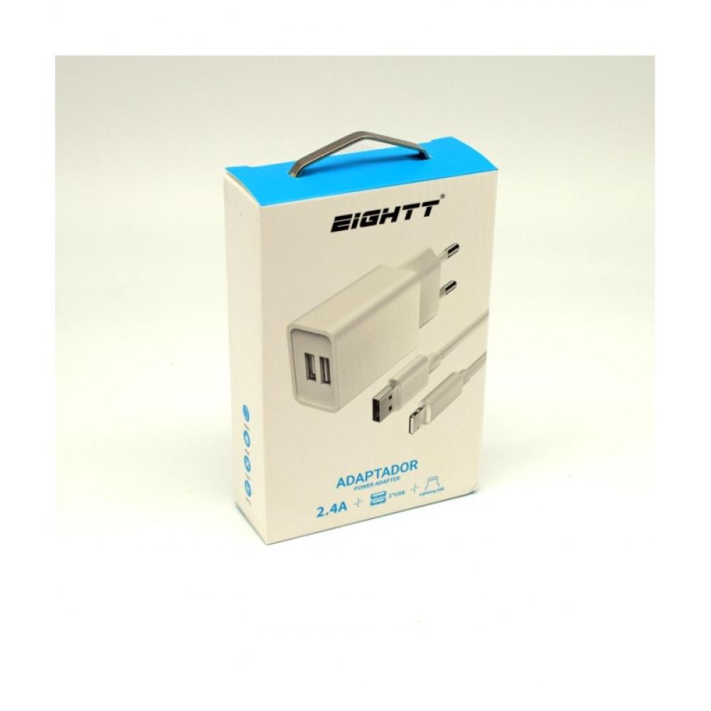 Eightt - ECW-IP cargador de dispositivo móvil Blanco Interior