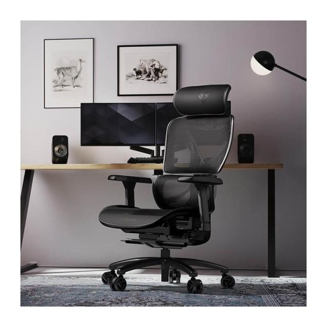 ThunderX3 - XTC Asiento de malla Respaldo de malla