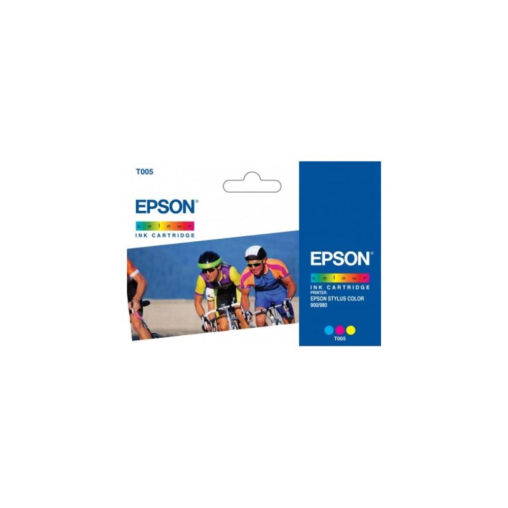 Epson - Cyclist T005 cartucho de tinta 1 pieza(s) Original Cian, Magenta, Amarillo