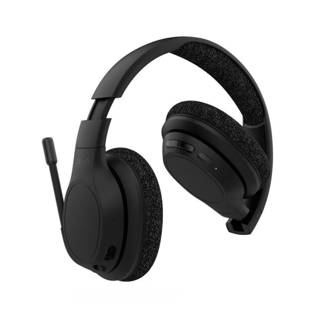 Belkin - SoundForm Adapt Auriculares Inalámbrico y alámbrico Diadema Llamadas/Música USB Tipo C Bluetooth Negro