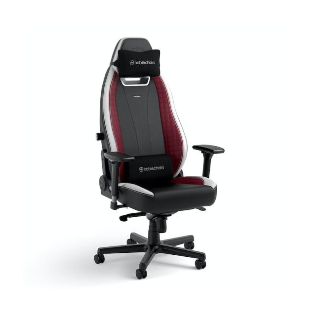 noblechairs - LEGEND Butaca para jugar Asiento acolchado Negro, Rojo, Blanco