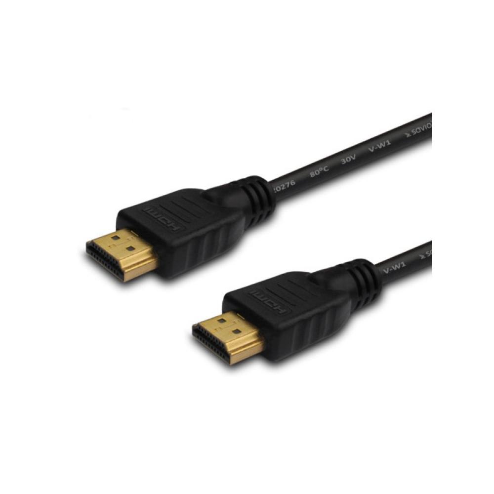 Savio - v1.4 cavo hdmi CL-75 20 m cable HDMI HDMI tipo A (Estándar) Negro