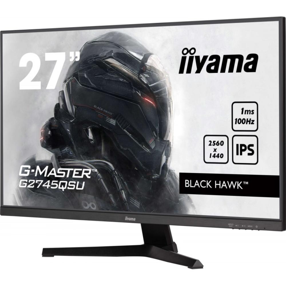 iiyama - G-MASTER G2745QSU-B2 pantalla para PC 68,6 cm (27") 2560 x 1440 Pixeles Wide Quad HD LED Negro