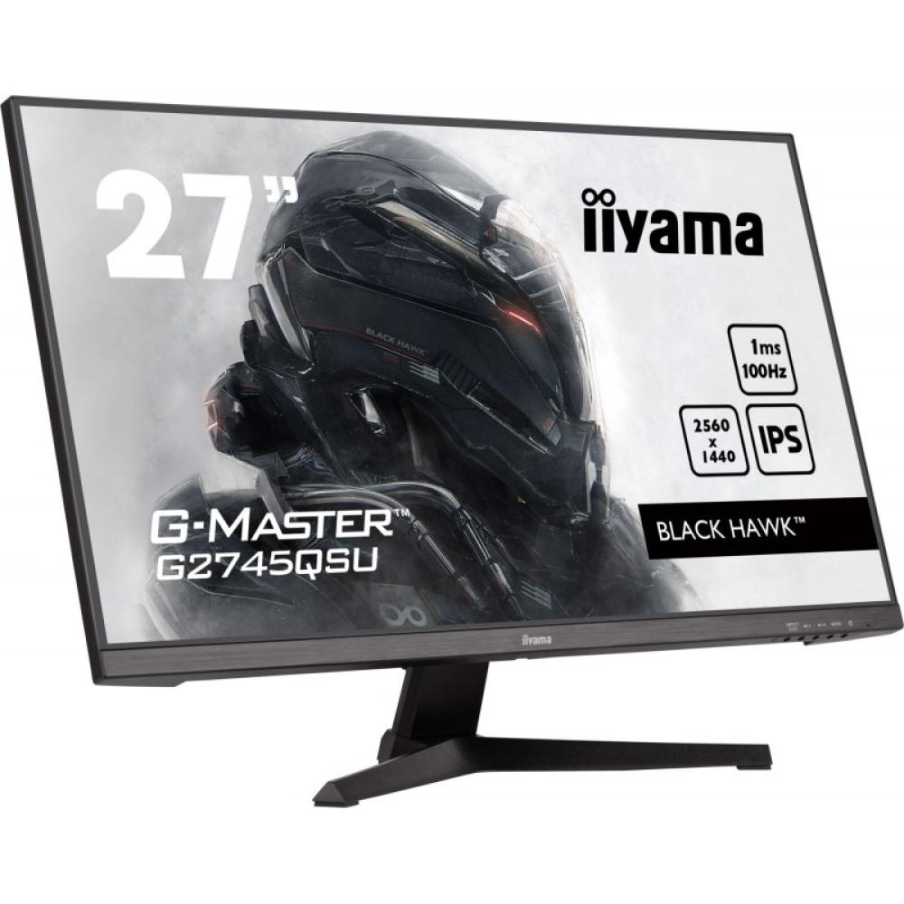 iiyama - G-MASTER G2745QSU-B2 pantalla para PC 68,6 cm (27") 2560 x 1440 Pixeles Wide Quad HD LED Negro