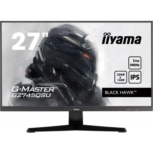 iiyama - G-MASTER G2745QSU-B2 pantalla para PC 68,6 cm (27") 2560 x 1440 Pixeles Wide Quad HD LED Negro