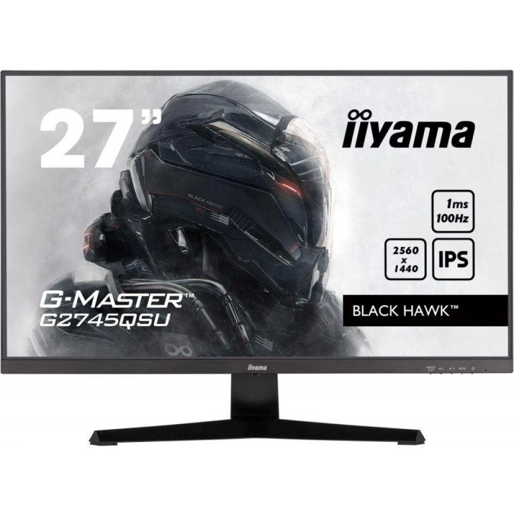 iiyama - G-MASTER G2745QSU-B2 pantalla para PC 68,6 cm (27") 2560 x 1440 Pixeles Wide Quad HD LED Negro