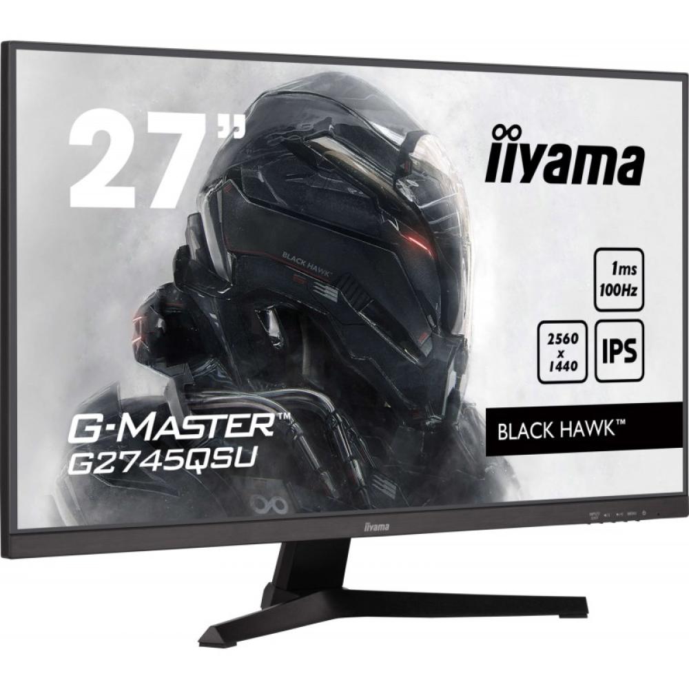 iiyama - G-MASTER G2745QSU-B2 pantalla para PC 68,6 cm (27") 2560 x 1440 Pixeles Wide Quad HD LED Negro