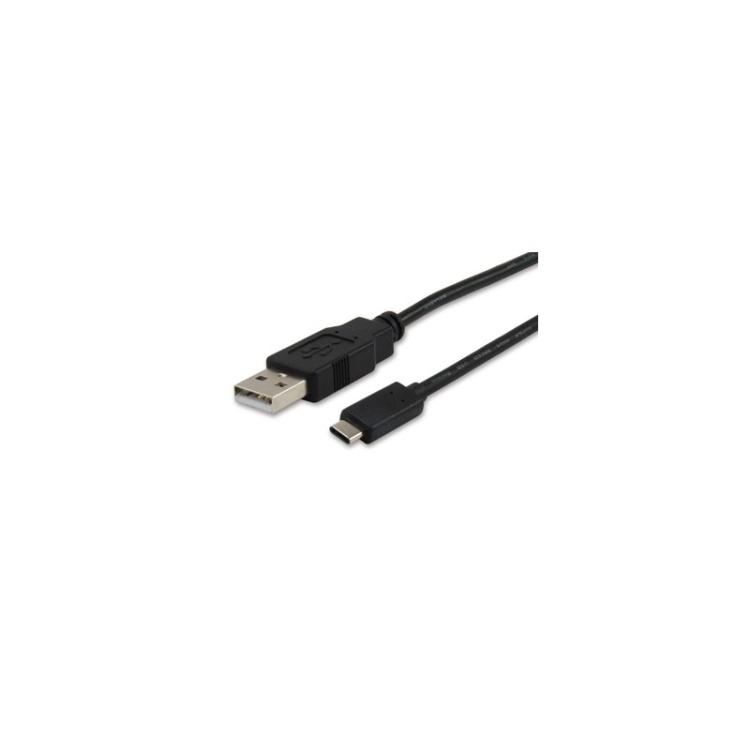 Equip - Cable USB 2.0 C a A, M/M, 1,0m