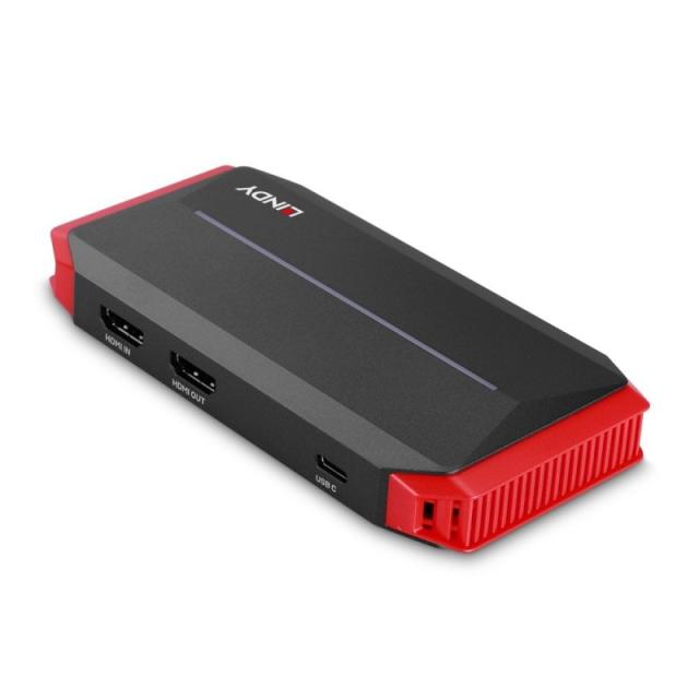 Lindy - 43377 dispositivo para capturar video HDMI/USB 3.2 Gen 1 (3.1 Gen 1)