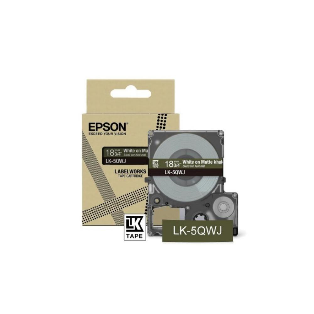 Epson - LK-5QWJ Caqui, Blanco