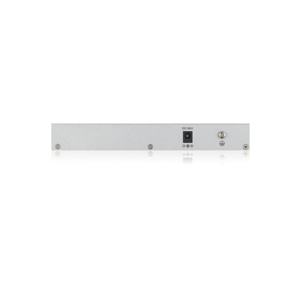 Zyxel - GS1200-5HP v2 Gestionado Gigabit Ethernet (10/100/1000) Energía sobre Ethernet (PoE) Gris