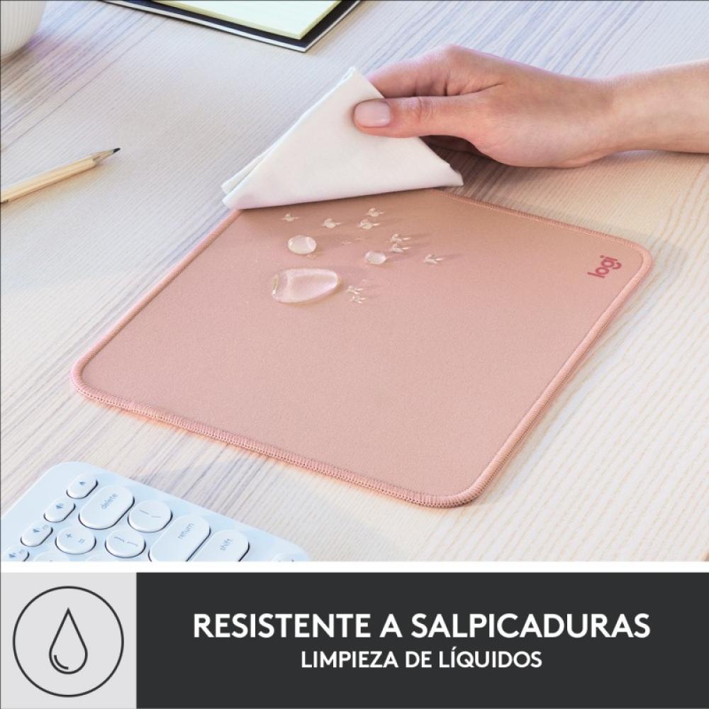 Logitech - 956-000050 alfombrilla para ratón Rosa