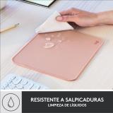 Logitech - 956-000050 alfombrilla para ratón Rosa