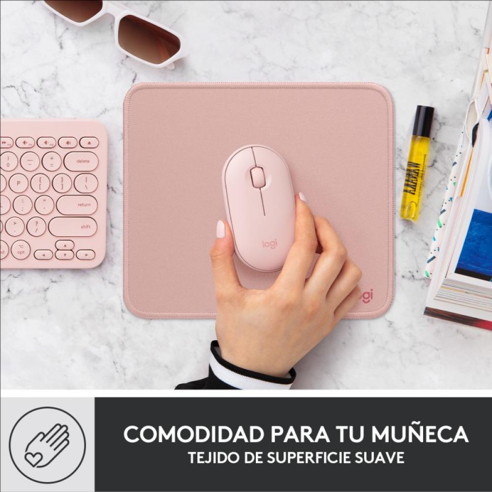 Logitech - 956-000050 alfombrilla para ratón Rosa