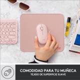 Logitech - 956-000050 alfombrilla para ratón Rosa