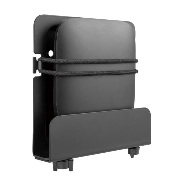 AISENS - Soporte Universal De Pared Para Mini Pc, Router, Negro