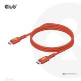 CLUB3D - Cable certificado USB2 tipo C bidireccional USB-IF Datos 480 Mb, PD 240 W (48 V/5 A) EPR M/M 1 m/3,23 pies
