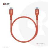 CLUB3D - Cable certificado USB2 tipo C bidireccional USB-IF Datos 480 Mb, PD 240 W (48 V/5 A) EPR M/M 1 m/3,23 pies
