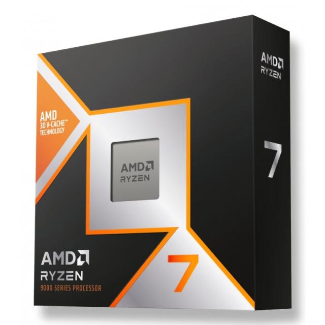 AMD - Ryzen 7 9800X3D procesador 4,7 GHz 104 MB L2 & L3 Caja