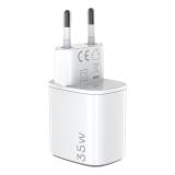 Celly - UPTC1USB1USBC35 cargador de dispositivo móvil Universal Blanco Corriente alterna Carga rápida Interior