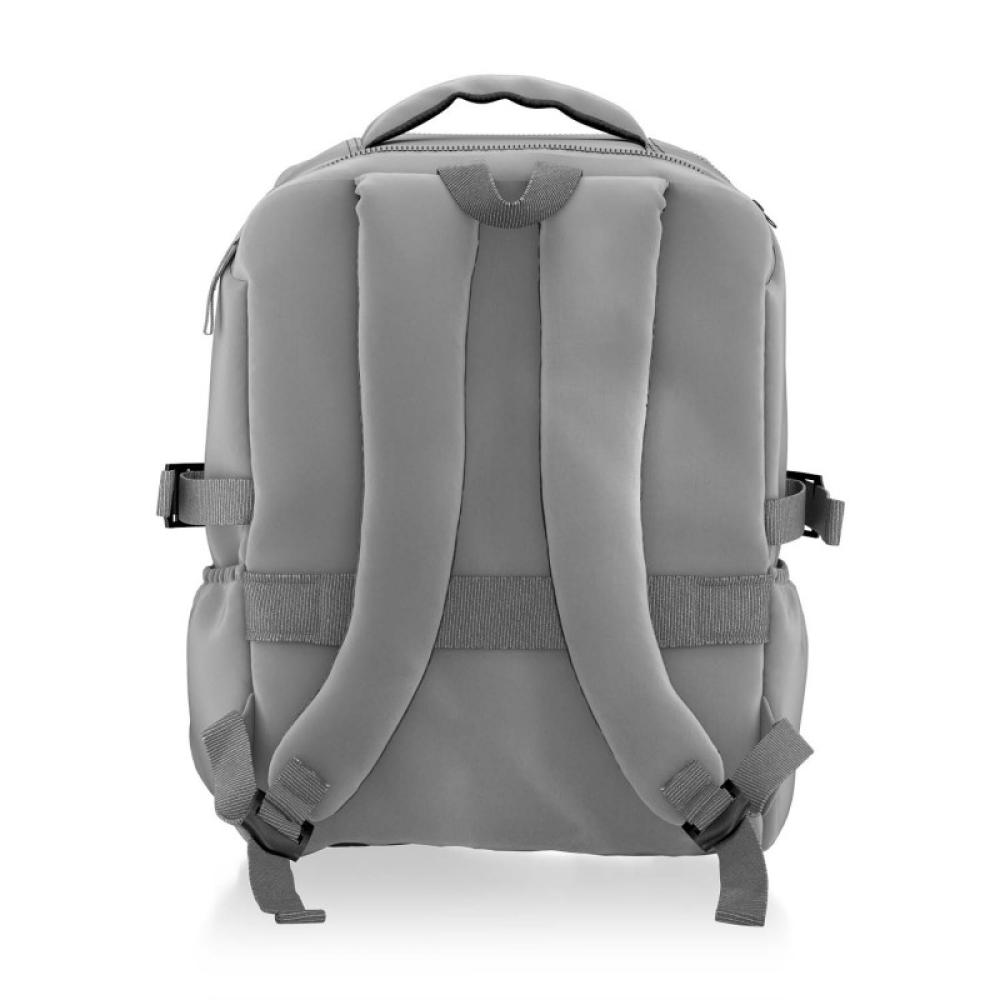 AISENS - Mochila Deportiva Repelente Al Agua Para Portatil 15.6, Gris