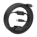 AISENS - Cable USB 2.0 con Amplificador, Tipo A/M-B/M, Negro, 15m