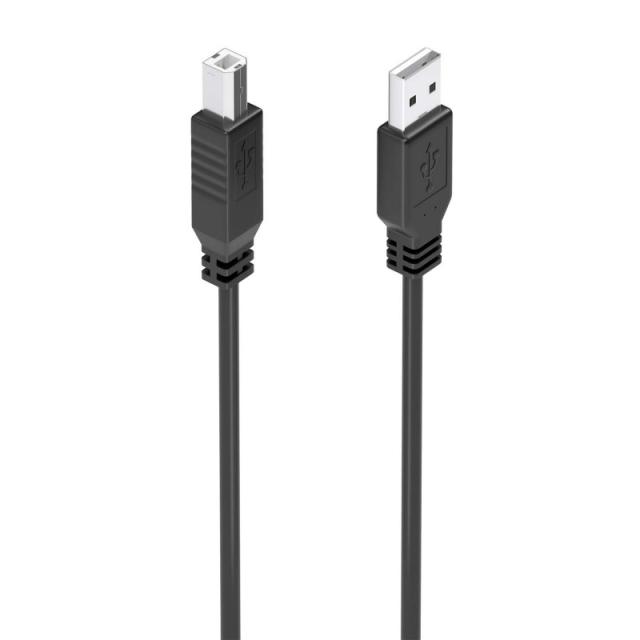AISENS - Cable USB 2.0 con Amplificador, Tipo A/M-B/M, Negro, 15m