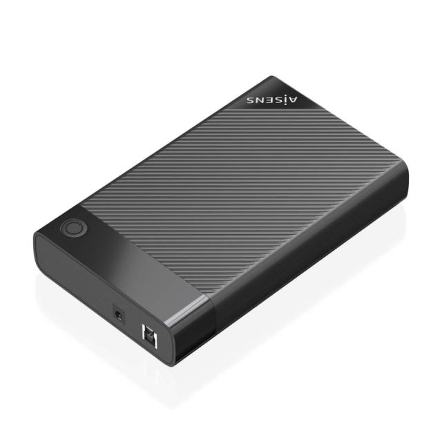 AISENS - Caja Externa 3.5" ASE-3529B SATA A USB 3.0/USB3.1 Gen1, Negra