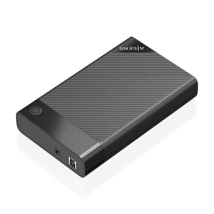 AISENS - Caja Externa 3.5" ASE-3529B SATA A USB 3.0/USB3.1 Gen1, Negra