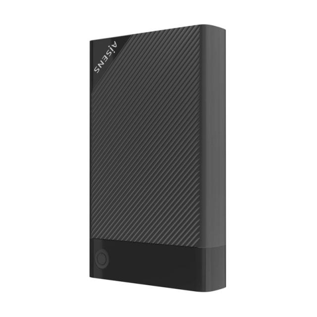 AISENS - Caja Externa 3.5" ASE-3529B SATA A USB 3.0/USB3.1 Gen1, Negra