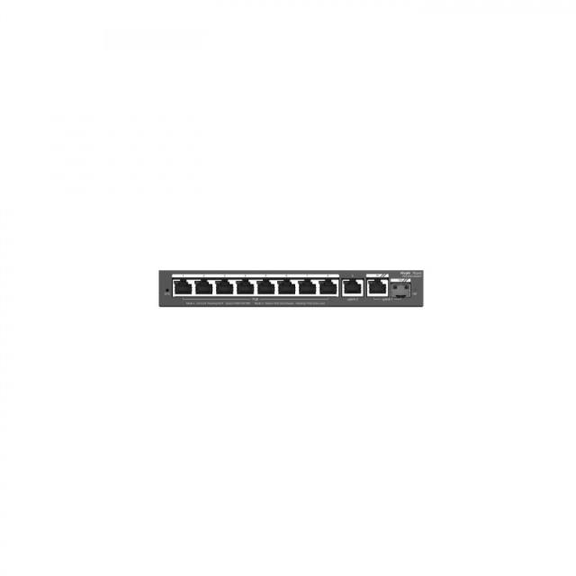 Ruijie Networks - RG-ES210GS-P switch Gestionado L2 Gigabit Ethernet (10/100/1000) Energía sobre Ethernet (PoE) Negro