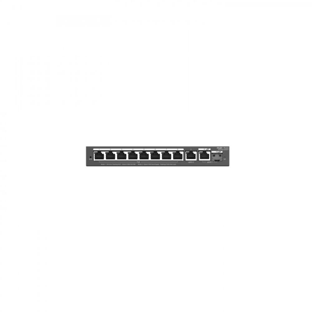 Ruijie Networks - RG-ES210GS-P switch Gestionado L2 Gigabit Ethernet (10/100/1000) Energía sobre Ethernet (PoE) Negro
