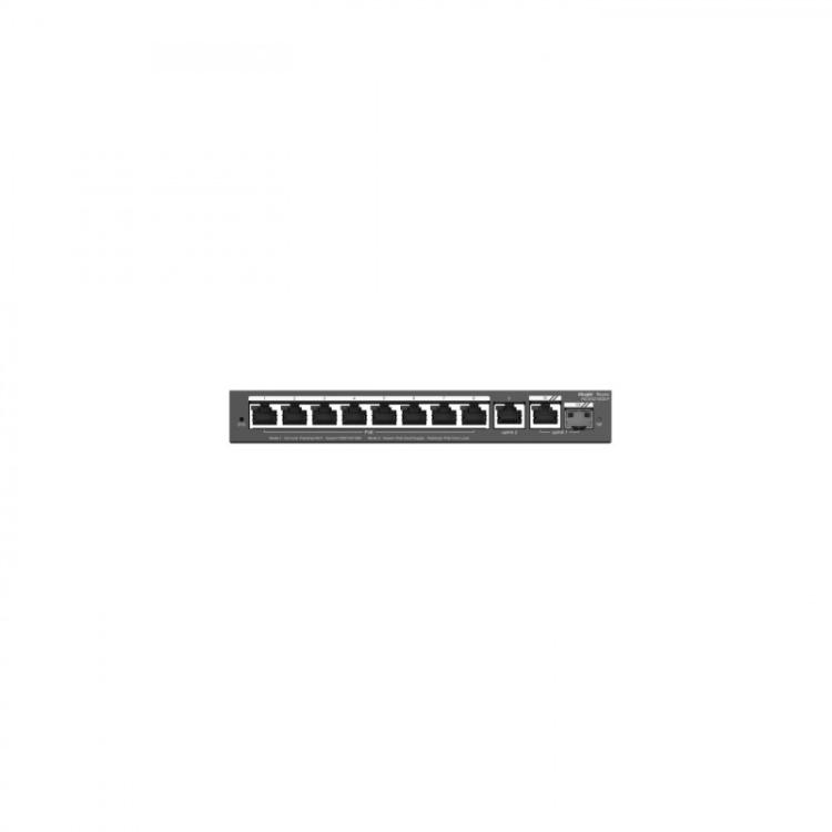 Ruijie Networks - RG-ES210GS-P switch Gestionado L2 Gigabit Ethernet (10/100/1000) Energía sobre Ethernet (PoE) Negro