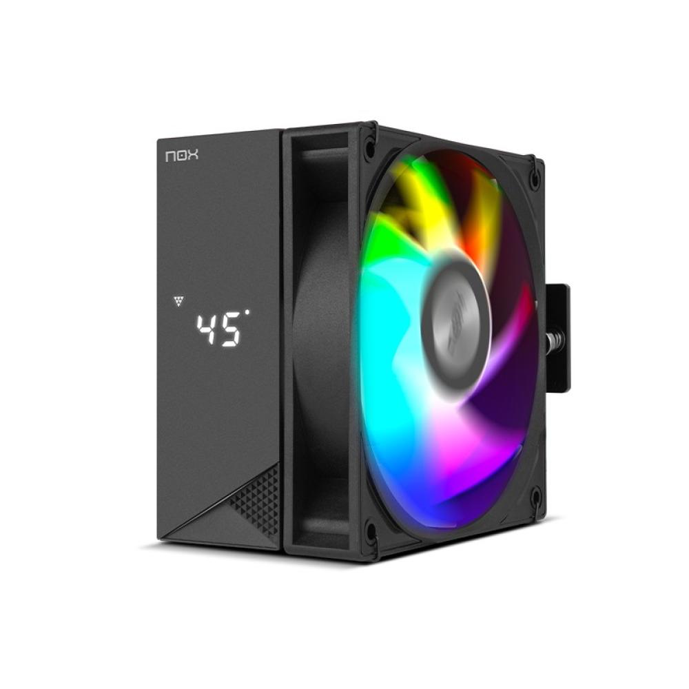 NOX - Hummer H-500 Procesador Refrigerador de aire 12 cm Negro