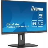 iiyama - XUB2493HSU-B7 pantalla para PC 60,5 cm (23.8") 1920 x 1080 Pixeles Full HD LED Negro