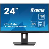 iiyama - XUB2493HSU-B7 pantalla para PC 60,5 cm (23.8") 1920 x 1080 Pixeles Full HD LED Negro