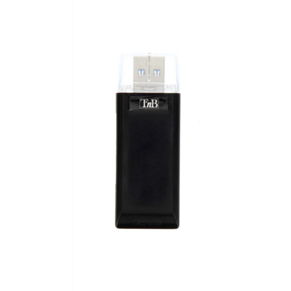 T''nB - DCPOCKETSD1 lector de tarjeta USB 3.2 Gen 1 (3.1 Gen 1) Negro
