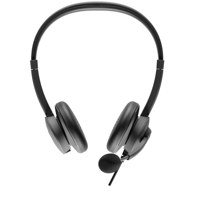 Axtel - AXH-ACEUCD auricular y casco Auriculares Alámbrico Diadema Oficina/Centro de llamadas USB Type-C / USB Type-A Negro