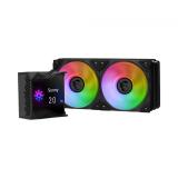 MSI - MPG Coreliquid D240 Procesador Kit de refrigeración líquida 12 cm Negro 1 pieza(s)