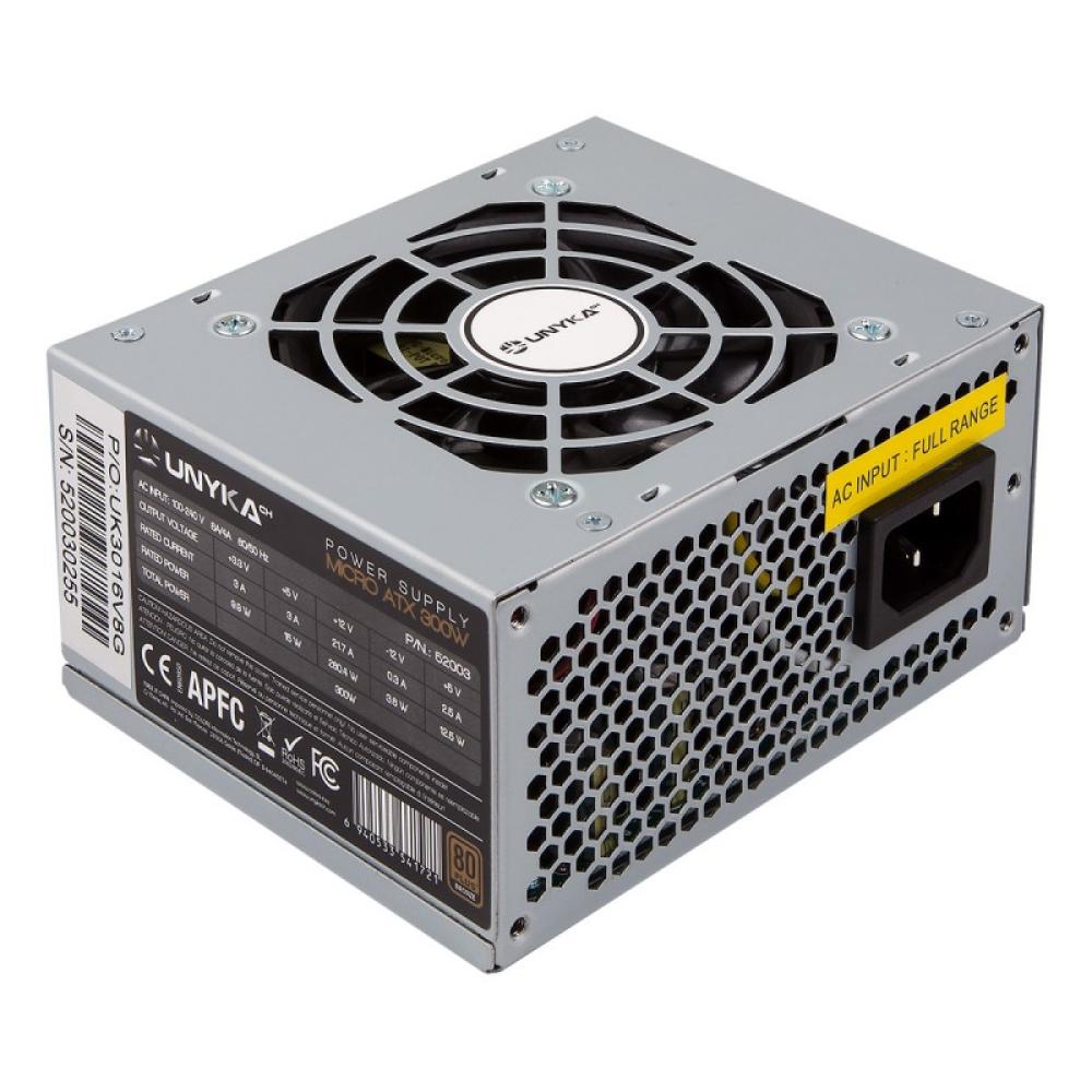 UNYKAch - SFX 300W unidad de fuente de alimentación 20+4 pin ATX Plata