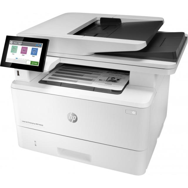 HP - LaserJet Enterprise M430f Multifunction Blanco y negro Impresora, Solo Ethernet Fotocopiadora, escáner