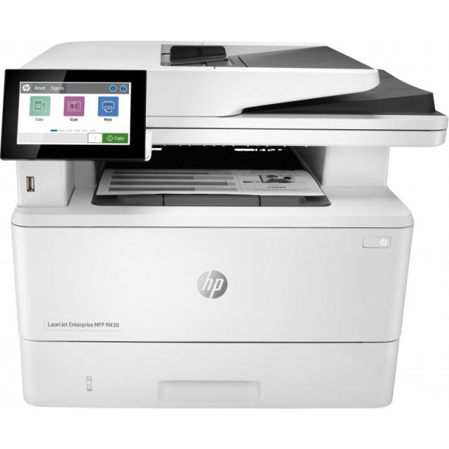 HP - LaserJet Enterprise M430f Multifunction Blanco y negro Impresora, Solo Ethernet Fotocopiadora, escáner