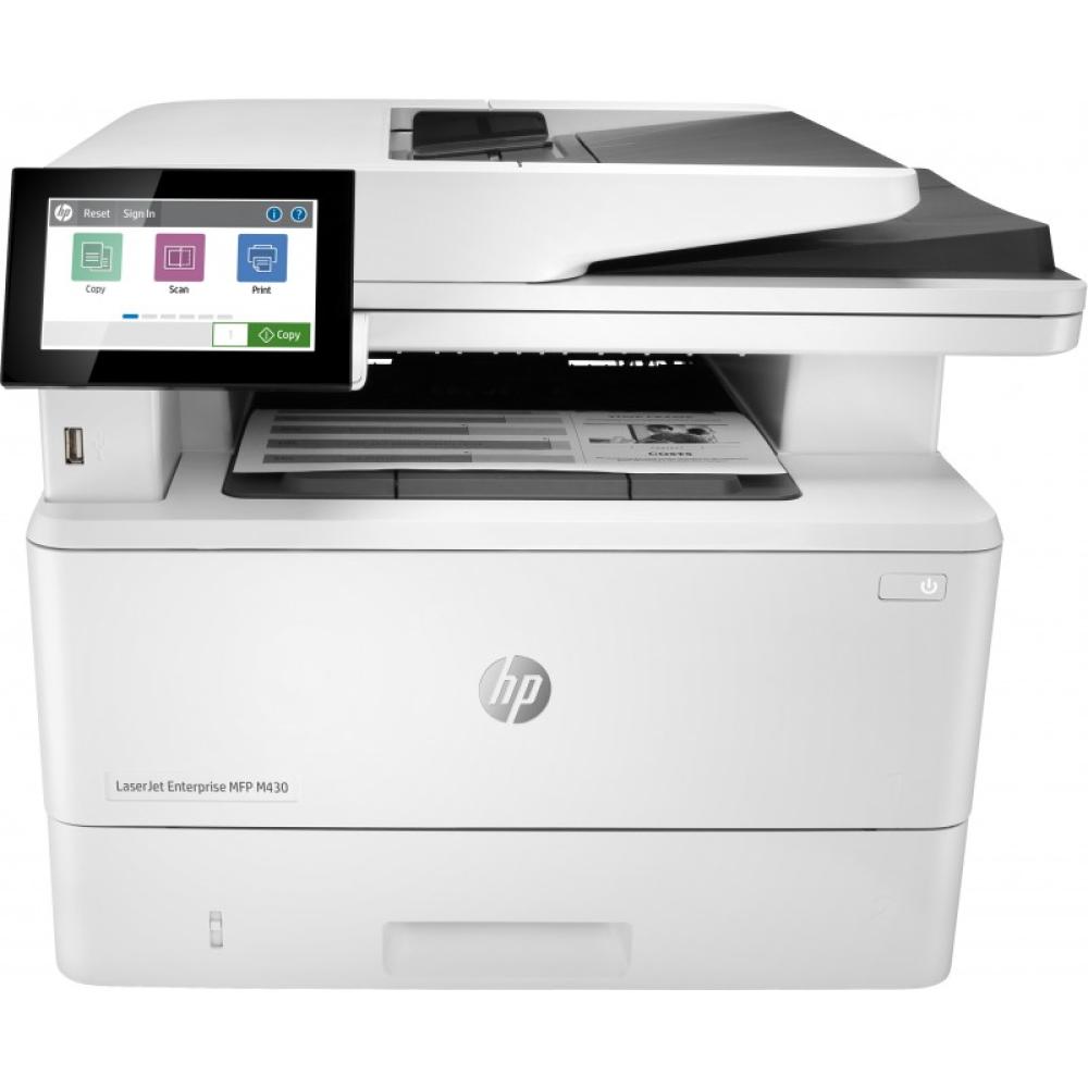 HP - LaserJet Enterprise M430f Multifunction Blanco y negro Impresora, Solo Ethernet Fotocopiadora, escáner