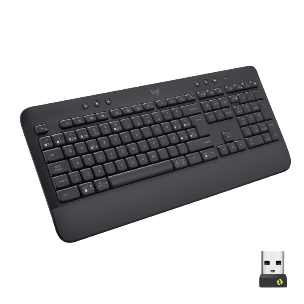Logitech - 920-010917 teclado Oficina Bluetooth QWERTY Español Grafito