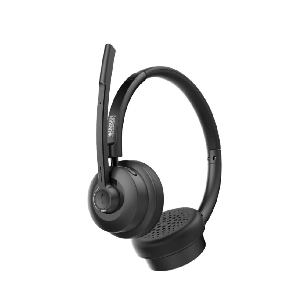 Urban Factory - MOVEE: OVER-THE-EAR BLUETOOTH 5.0 CONFERENCE HEADSET Auriculares Inalámbrico Diadema Llamadas/Música/Deporte/Uso