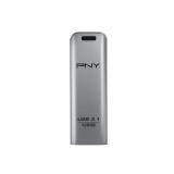PNY - FD128ESTEEL31G-EF unidad flash USB 128 GB 3.2 Gen 1 (3.1 Gen 1) Acero inoxidable