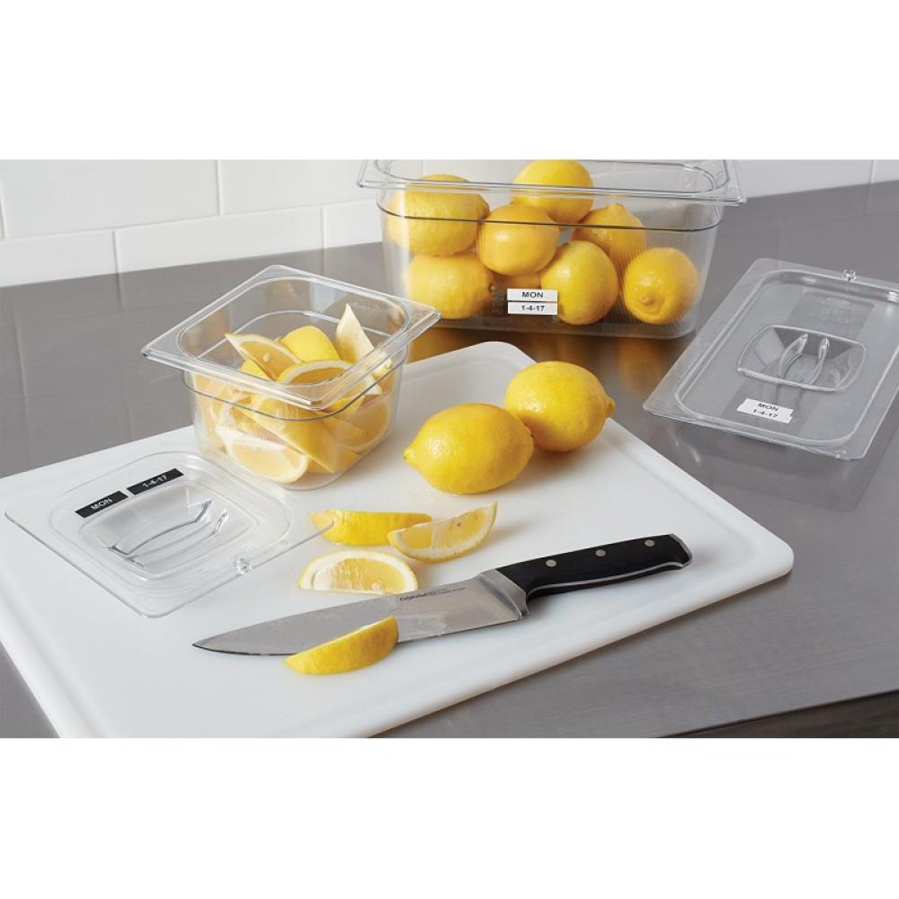 DYMO - D1 - Etiquetas Durable - Blanco sobre negro - 12mm x 3m