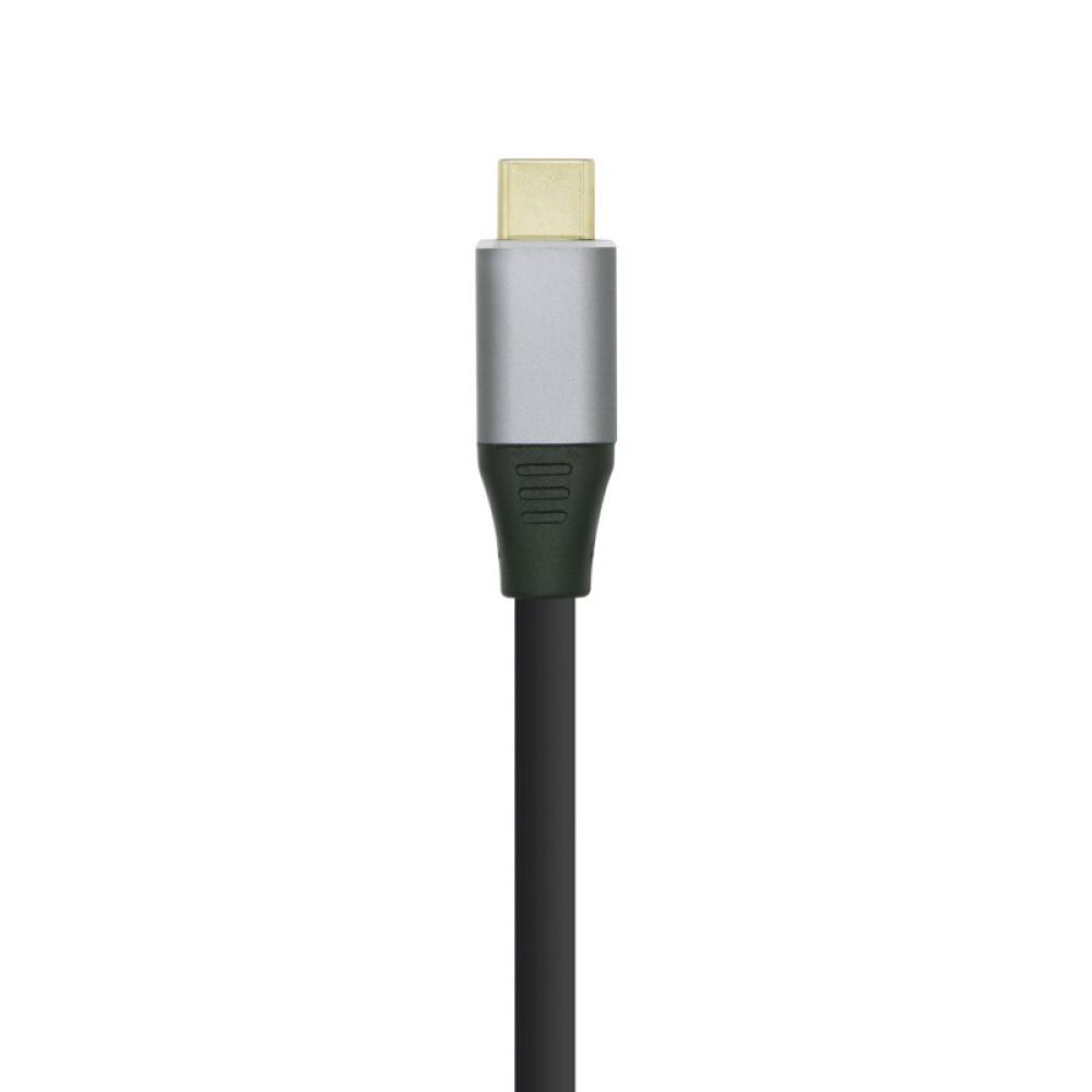 AISENS - Cable conversor USB-C a HDMI 4K@60HZ, USB-C/M-HDMI/M, Negro, 1.8m