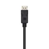 AISENS - Cable Displayport V1.2 4K@60HZ, DP/M-DP/M, Negro, 5.0m